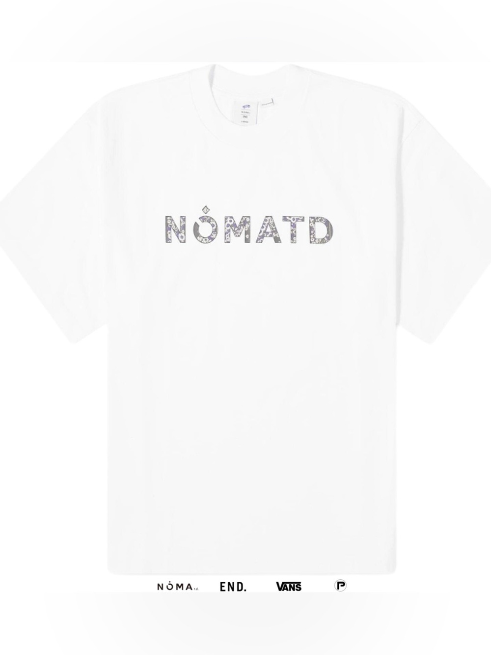END. x NOMA T.D. Vans Long Sleeve Tee • White • 2024